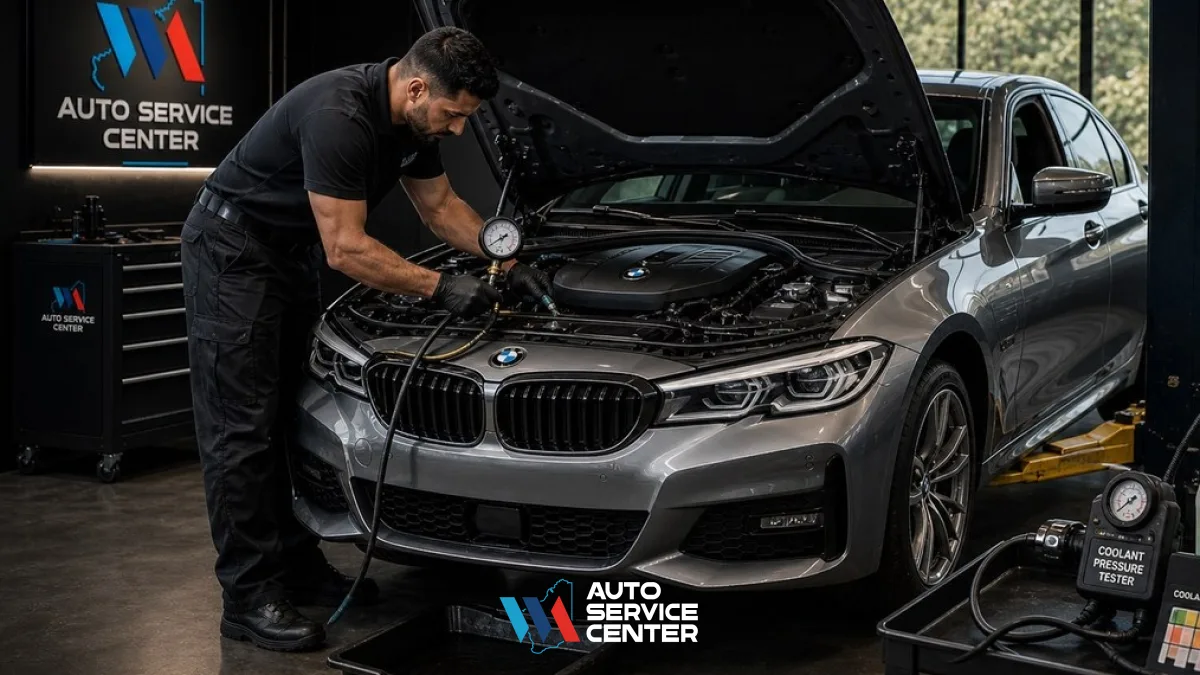 BMW Cooling System Check & Repair