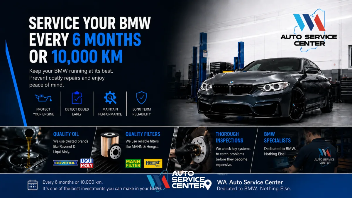Why Your Bmw Should Be Serviced Every 6 Months Or 10,000 Km
